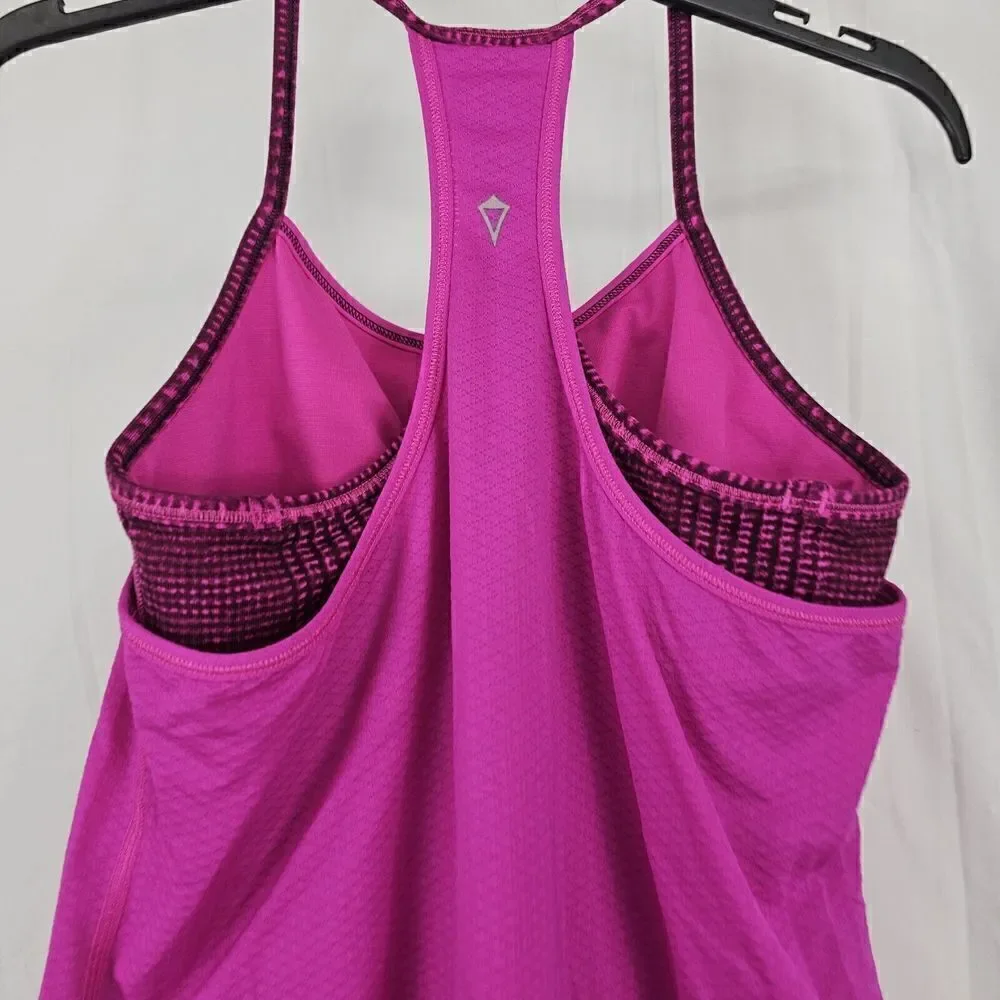IVIVVA by LULULEMON Girls Magenta Pink Double Dutch Tank Top, Size 12
